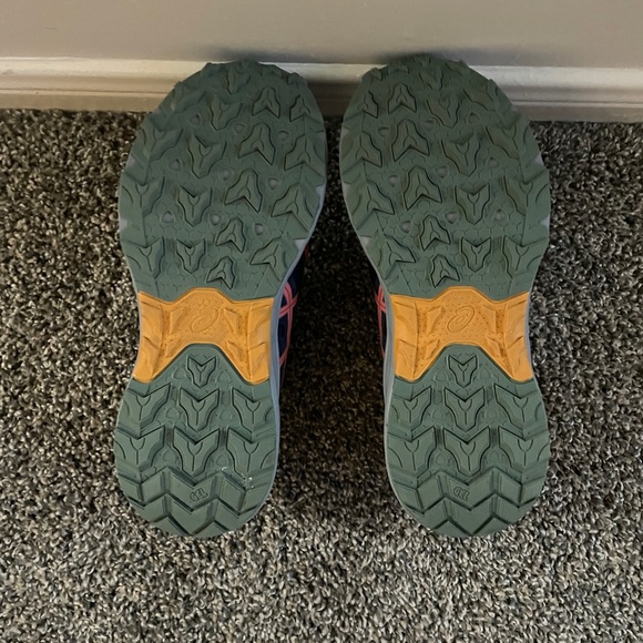 ASICS Navy and Pink Athletic Shoes - Picture 4 of 6